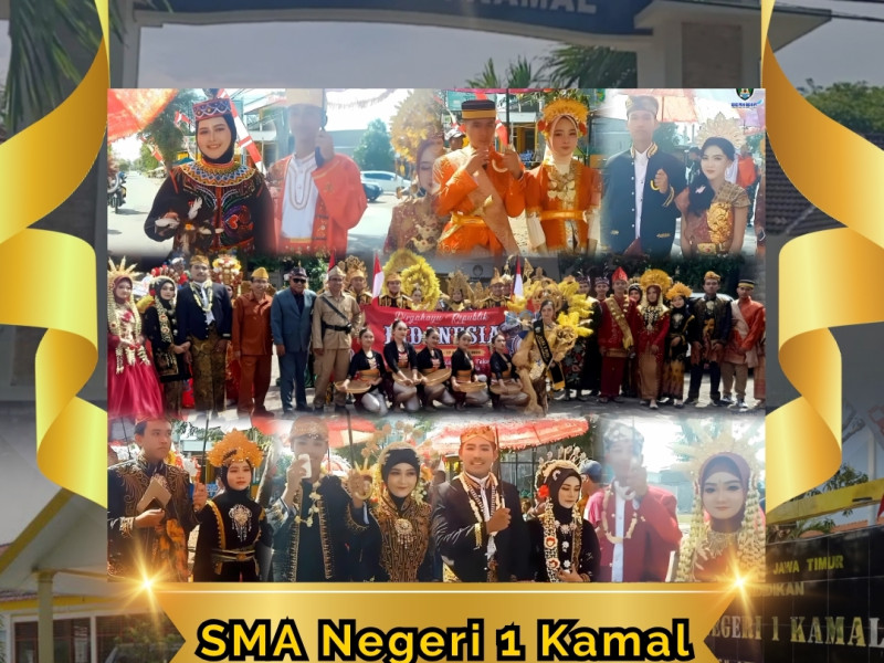 SMA Negeri 1 Kamal – Juara 1 (Utama) Lomba Karnaval Tingkat SMP/SMA/SMK Se-Kecamatan Kamal 2025